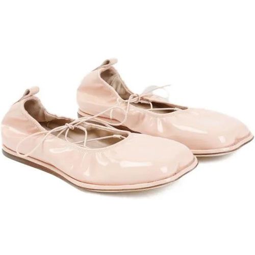 Loafer - Powder Patent Calf Leather Heart Toe Lace-Up - Gr. 35 (EU) - in Rosa - für Damen - Simone Rocha - Modalova