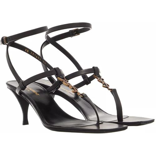 Sandalen - Cassandra Sandals In Smooth Leather - Gr. 36 (EU) - in - für Damen - Saint Laurent - Modalova