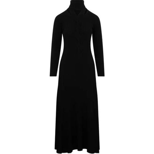 Virgin Wool Long Dress - Größe 38 - Fabiana Filippi - Modalova