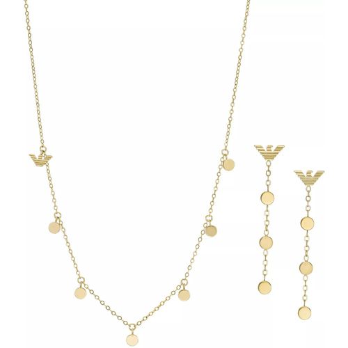 Halskette - Stainless Steel Necklace and Earrings Set - Gr. unisize - in - für Damen - Emporio Armani - Modalova