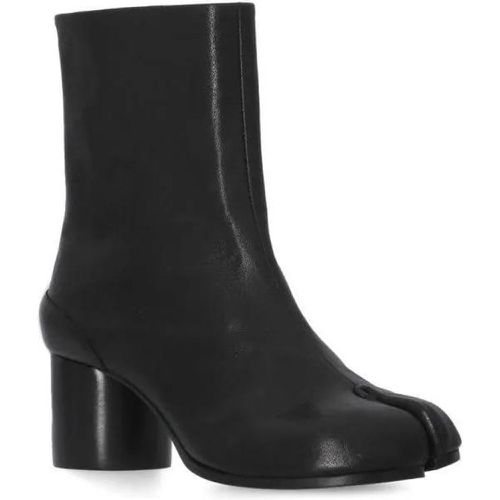 Boots & Stiefeletten - Black Leather Tabi Boots - Gr. 37 (EU) - in - für Damen - Maison Margiela - Modalova