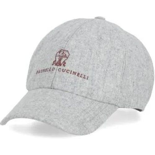 Mützen - Grey Wool Baseball Cap - Gr. M - in - für Damen - BRUNELLO CUCINELLI - Modalova