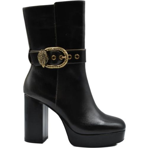 Stiefel - Brown Flat Shoes With Decorative Buckle And Platfo - Gr. 36 (EU) - in - für Damen - Kurt Geiger London - Modalova