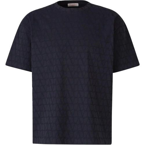 Monogram Logo T-shirt - Größe M - Valentino - Modalova