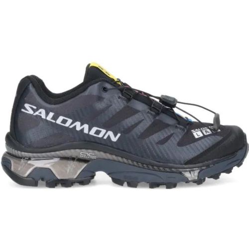 Low-Top Sneaker - Streamlined Black Sneakers With Rugged Outsole And - Gr. 4_5 - in - für Damen - Salomon - Modalova