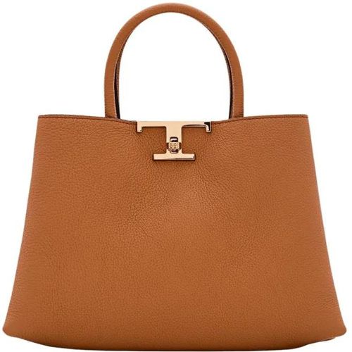 Totes & Shopper - Small T Metal Leather Shopping Bag - Gr. unisize - in - für Damen - TOD'S - Modalova