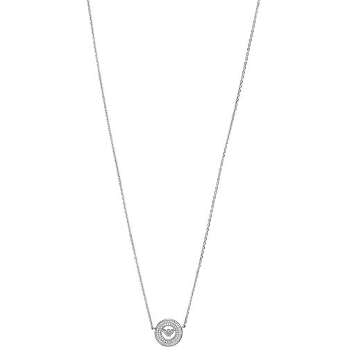 Halskette - Sterling Pendant Necklace - Gr. unisize - in Silber - für Damen - Emporio Armani - Modalova