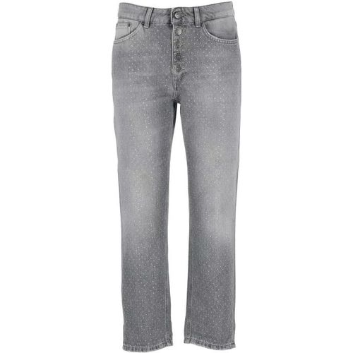 Koons Trousers - Größe 24 - gray - Dondup - Modalova