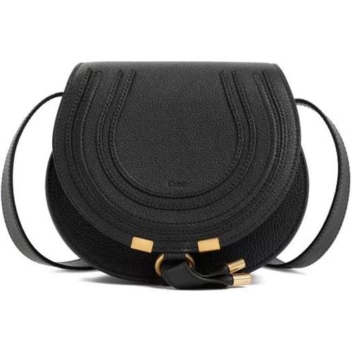 Shopper - Black Marcie Small Saddle Bag - Gr. unisize - in - für Damen - Chloé - Modalova
