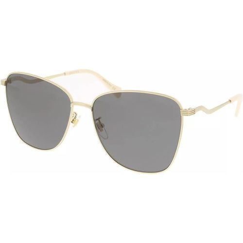 Sonnenbrille - GG0970S-001 60 Sunglass WOMAN METAL - Gr. unisize - in - für Damen - Gucci - Modalova