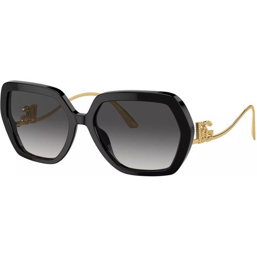 Sonnenbrille - 0DG4468B 58 501/8G - Gr. unisize - in Schwarz - für Damen - Dolce&Gabbana - Modalova