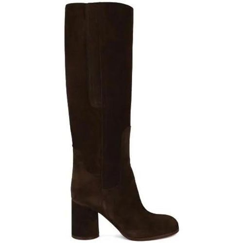 Boots & Stiefeletten - Cleo' Brown Suede Boots - Gr. 36 (EU) - in - für Damen - Casadei - Modalova