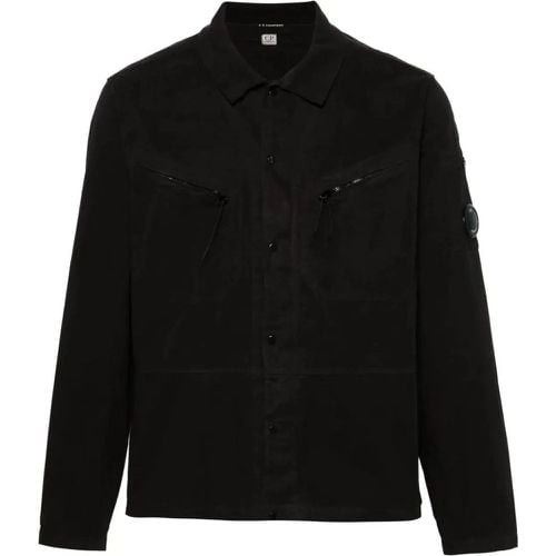 Zwarte shirtjacket - Größe S - CP Company - Modalova