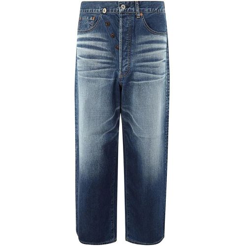 Light Wash Wide Bottom Jeans - Größe M - Junya Watanabe - Modalova