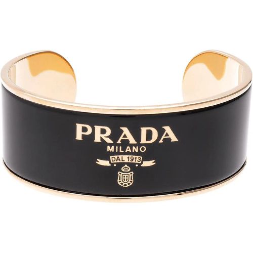 Schmuck - Metal Bracelet - Gr. M - in Schwarz - für Damen - Prada - Modalova