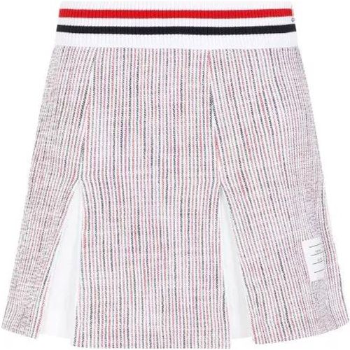 Cotton Box Pleated Mini Skirt - Größe 40 - Thom Browne - Modalova