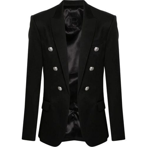 Jackets Black - Größe 48 - schwarz - Balmain - Modalova