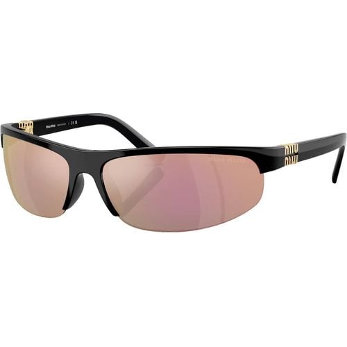 Sonnenbrille - 0MU A02S - Gr. unisize - in Schwarz - für Damen - Miu Miu - Modalova