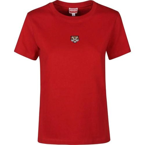 Lucky Tiger Classic T-shirt Red - Größe M - Kenzo - Modalova