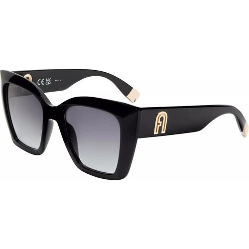 Sonnenbrille - WD00089 SUNGLASSES SFU710 - Gr. unisize - in Schwarz - für Damen - Furla - Modalova