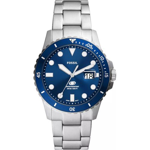 Uhren - Blue Herrenuhr FS6029 - Gr. unisize - in Silber - für Damen - Fossil - Modalova