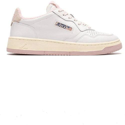 Low-Top Sneaker - baskets medalist en cuir rose - Gr. 36 (EU) - in Gold - für Damen - Autry International - Modalova