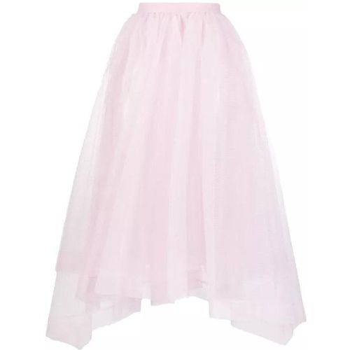Midi Skirt Asymetric-Design Pink - Größe 42 - pink - alexander mcqueen - Modalova