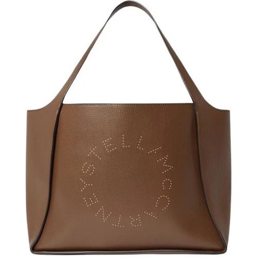 Totes - Eco Embossed Grainy Mat Logo Tote Bag - Gr. unisize - in - für Damen - Stella Mccartney - Modalova