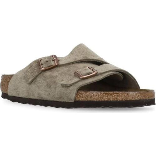 Slipper & Pantoletten - Sandals Grey Grey - Gr. 37 (EU) - in - für Damen - Birkenstock - Modalova