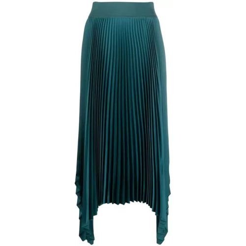 Blue Plisse Ade Midi Skirt - Größe 38 - blue - joseph - Modalova