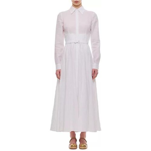 Dewi Midi Cotton Dress - Größe 40 - white - Gabriela Hearst - Modalova