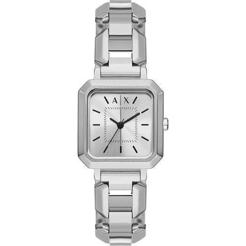 Uhr - Three-Hand Stainless Steel Watch - Gr. unisize - in Silber - für Damen - Armani Exchange - Modalova