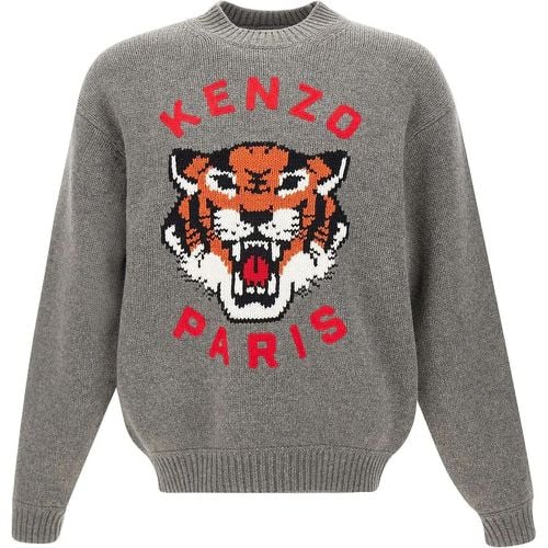 Paris Sweaters Grey Gray - Größe M - Kenzo - Modalova