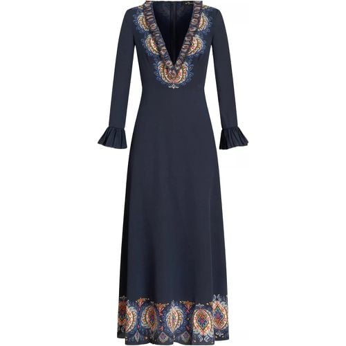 Etro - Kleid - Größe I46 - blau - ETRO - Modalova