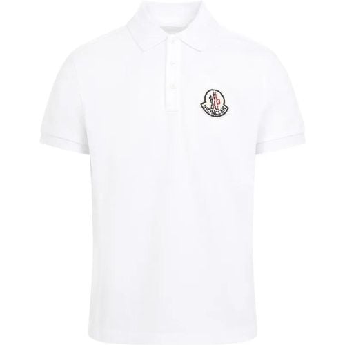 Short-Sleeved Polo T-Shirt - Größe M - Moncler - Modalova