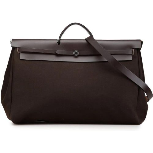 Weekender - 2021 Toile Militaire Vache Hunter Herbag Zip Retou - Gr. unisize - in - für Damen - Hermès - Modalova