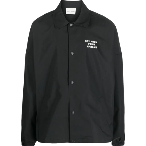 Jacke mit Slogan - Größe M - Drôle De Monsieur - Modalova