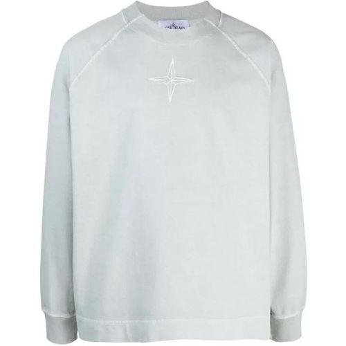 Logo-Embroidered Cotton Sweatshirt - Größe XL - Stone Island - Modalova