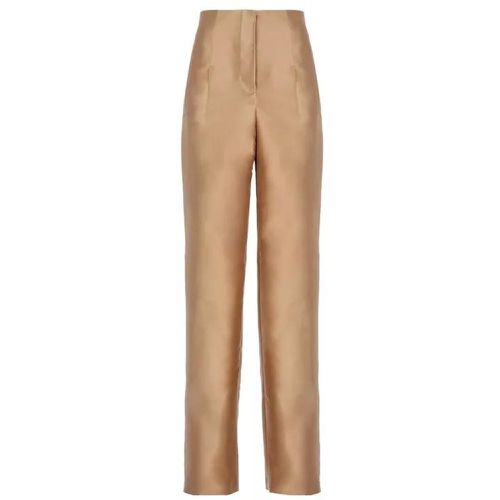 Silk Blend Trousers - Größe 40 - brown - alberta ferretti - Modalova
