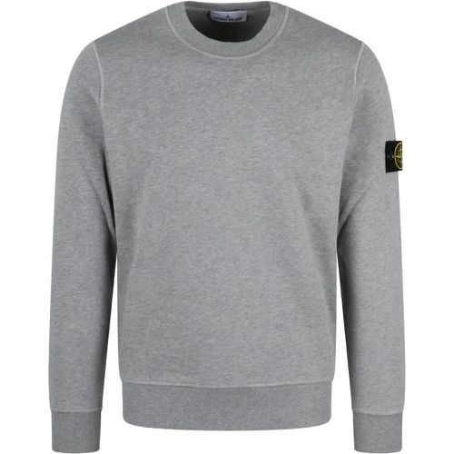 Logo Crewneck Sweatshirt - Größe XL - grau - Stone Island - Modalova