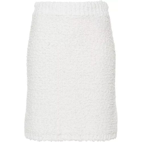 White Textured Knit Mini Skirt - Größe XS - white - joseph - Modalova