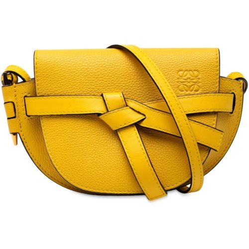 Hobo Bags - Mini Leather Gate Crossbody - Gr. unisize - in - für Damen - Loewe - Modalova