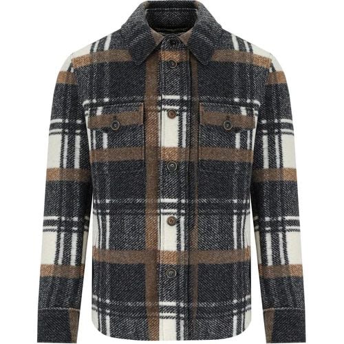 PERCY CHECK BRAUN HEMDJACKE - Größe M - BOB - Modalova