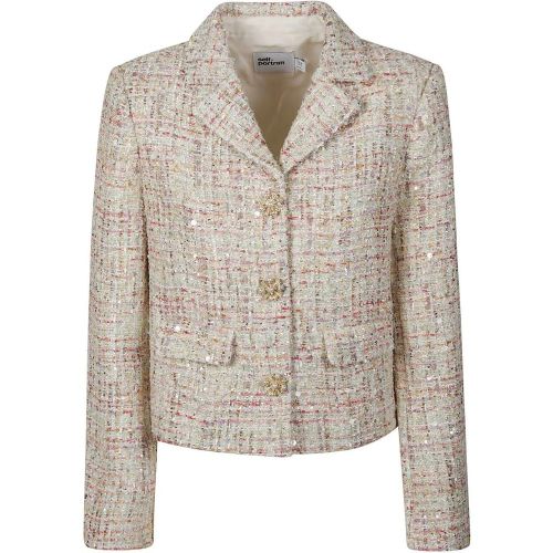 Boucle Jacket Multicolour - Größe UK 12 - self-portrait - Modalova