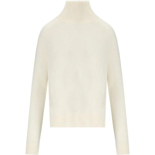 MAX MARA WEEKEND ALCALI WEISSER PULLOVER MIT HOHEM - Größe M - WEEKEND Max Mara - Modalova