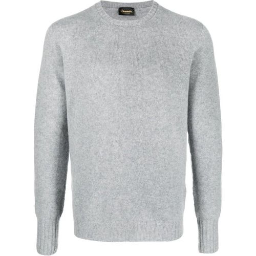 Cashmere Crew Neck Sweater - Größe 52 - Drumohr - Modalova