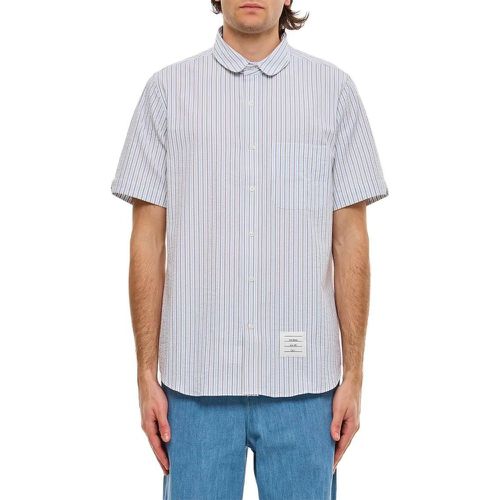 Round Collar Cotton Shirt - Größe 1 - Thom Browne - Modalova