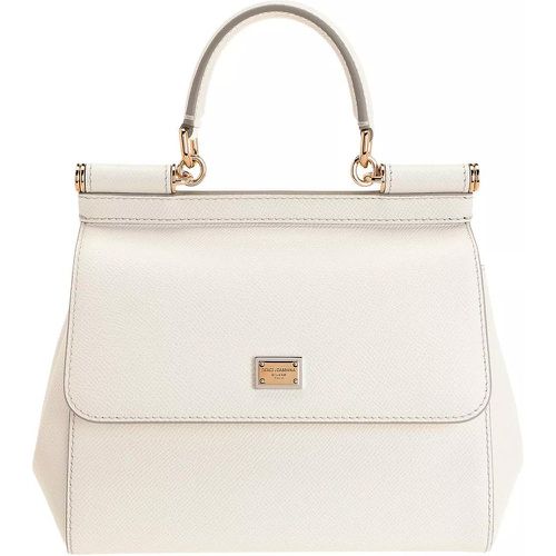 Crossbody Bags - Mini Bag Sicily Vitello Stampa Bianco - Gr. unisize - in - für Damen - Dolce&Gabbana - Modalova