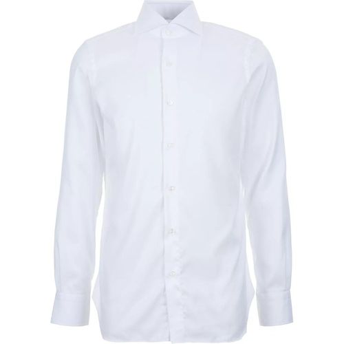 Napoli Hemd - Größe 44 - weiß - Finamore - Modalova