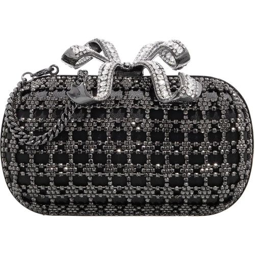 Clutches - Black Crystal Clutch Bag - Gr. unisize - in - für Damen - self-portrait - Modalova